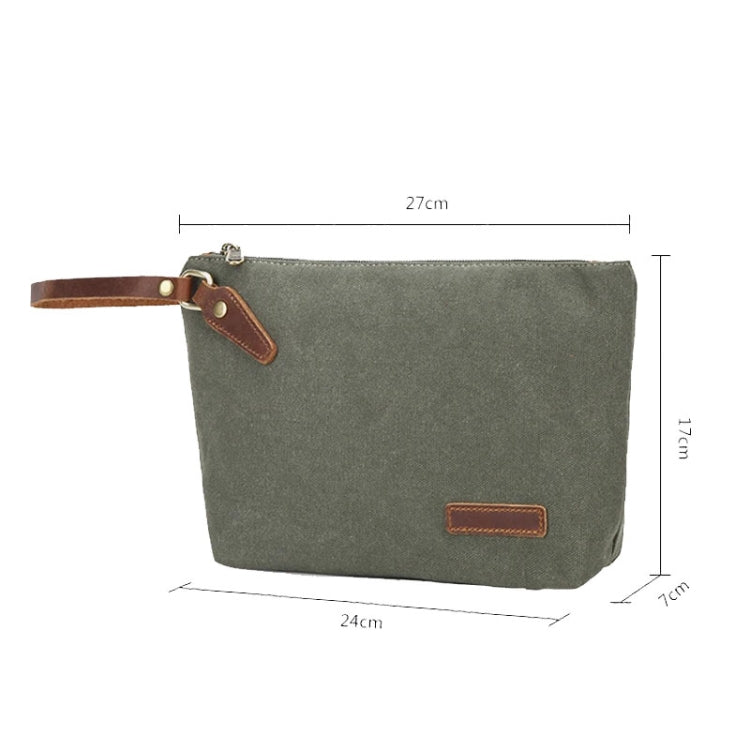 Portable Canvas Bag Large Capacity Washing Bag Cosmetics Storage Bag
