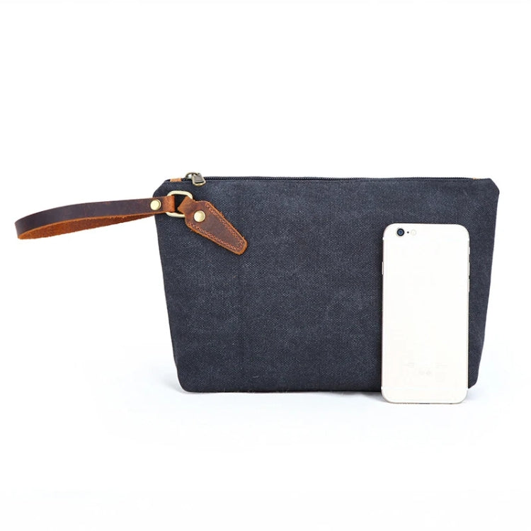 Portable Canvas Bag Large Capacity Washing Bag Cosmetics Storage Bag