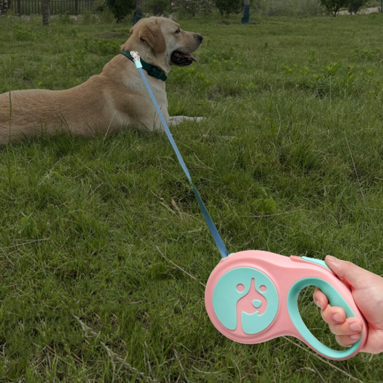 5m Small And Medium Dog Walking Leash Automatic Retractable Portable Pet Leash