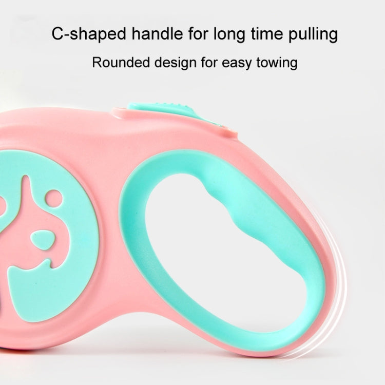 5m Small And Medium Dog Walking Leash Automatic Retractable Portable Pet Leash
