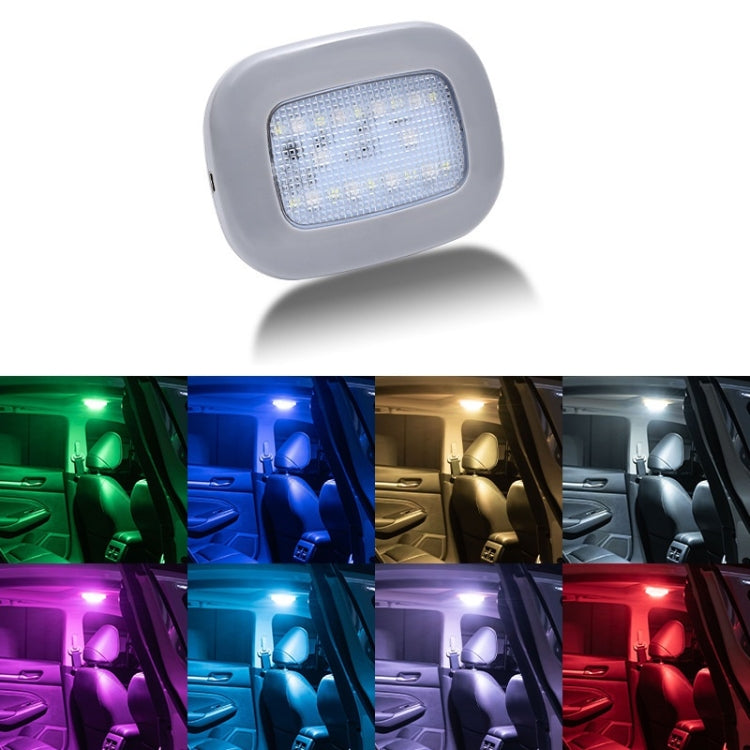 Car USB Charging Strong Magnetic Roof Reading LED Light