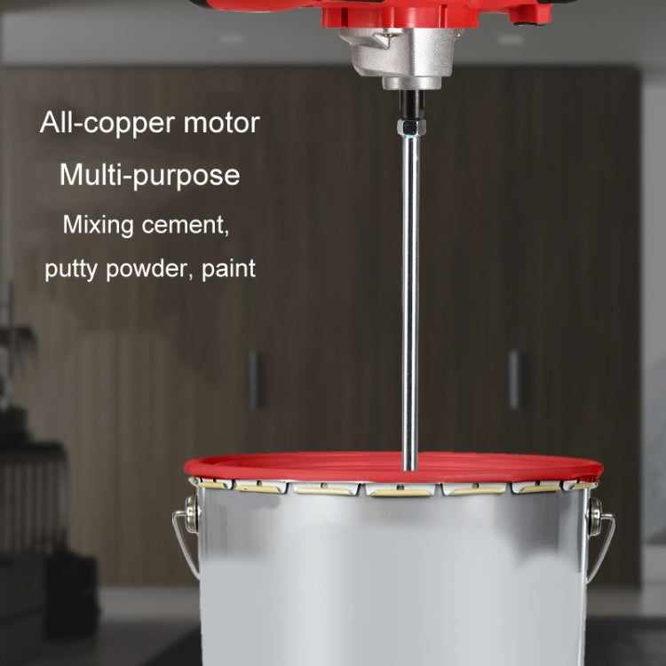 AOTUO 220V High Power Industrial Grade Electrical Mixer Handheld Concrete Paint Mixer