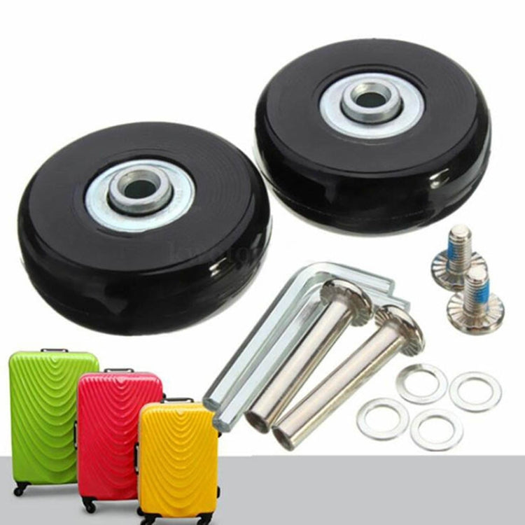 40 x 18mm Luggage Suitcase Replacement Wheels Low Noise Spinner Wheels