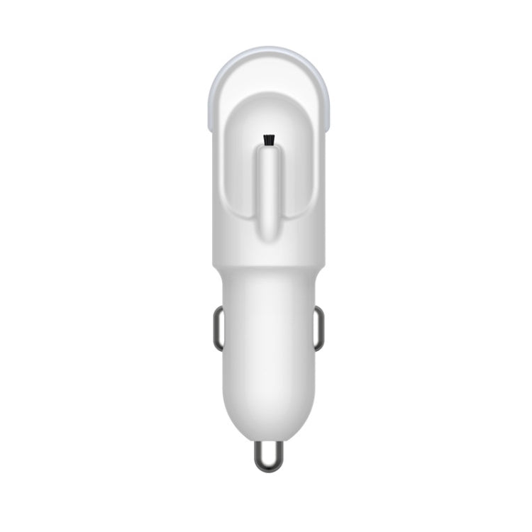 Car-mounted Portable Mini Negative Ion Filter Air Purifier, Color: Cigarette Lighter White