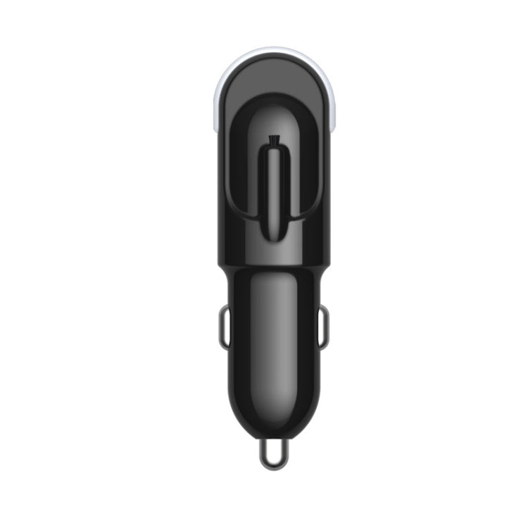 Car-mounted Portable Mini Negative Ion Filter Air Purifier, Color: Cigarette Lighter Black