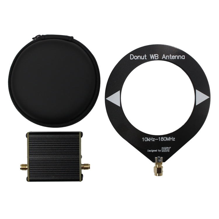 Donut Broadband Antenna With Low Impedance Converter - Black