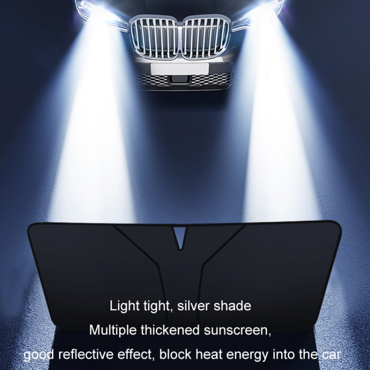 Car Windshield Sun Protection Heat Insulation Special-shaped Sunshade, Size: Small