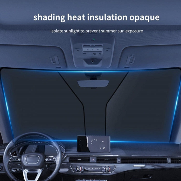 Car Windshield Sun Protection Heat Insulation Special-shaped Sunshade, Size: Small