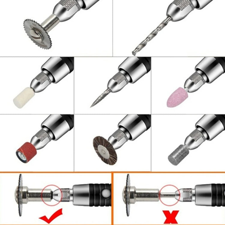 VICOVER Small Adjustable Speed Electrical Grinder Set Jade Carving Pen Polishing Tool EU Plug, Model: 40pcs Parts