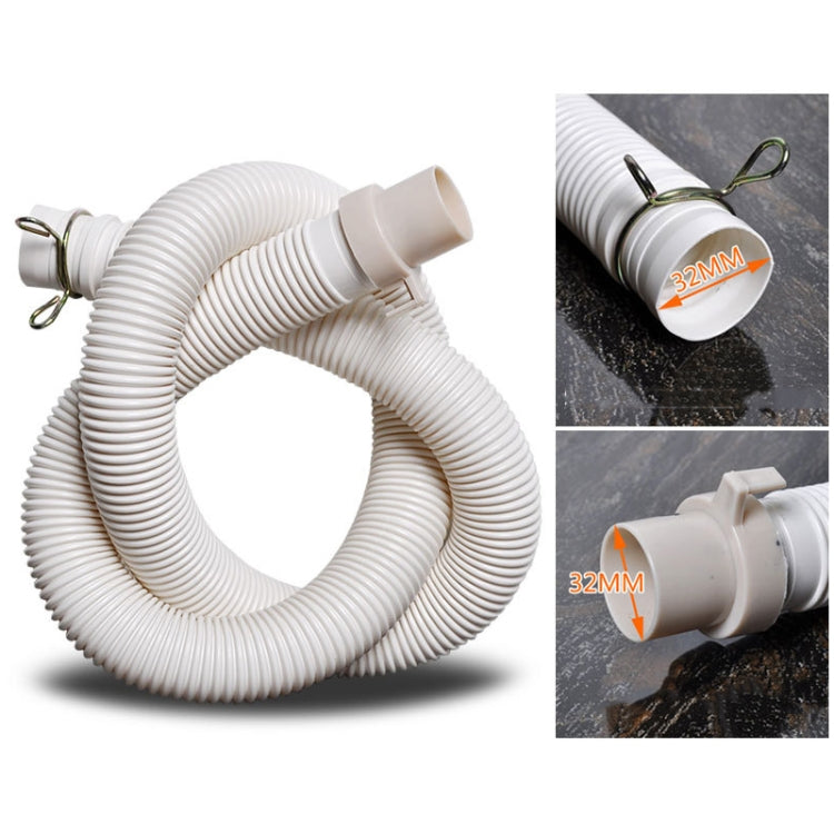 4m Diameter 32mm Extended Drain Hose for Washing Machine / Kitchen Basin / Bathtub