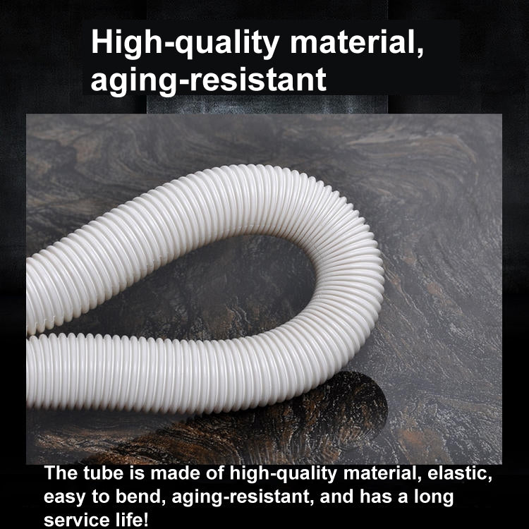 3m Diameter 32mm Extended Drain Hose for Washing Machine / Kitchen Basin / Bathtub