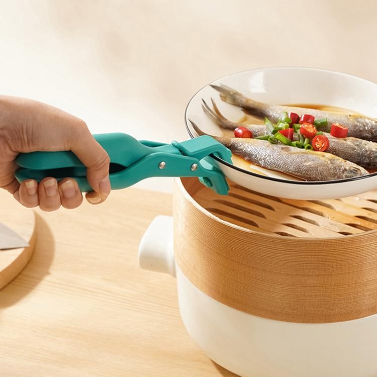 LsCook Household Anti-Scald Dish Clip Kitchen Non-Slip Insulated Plate Holder