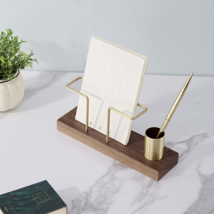 Beech Wood A Type  Vertical Napkin Holder Dining Restaurant Kitchen Table Decor For Paper Napkins, Mail, Bills