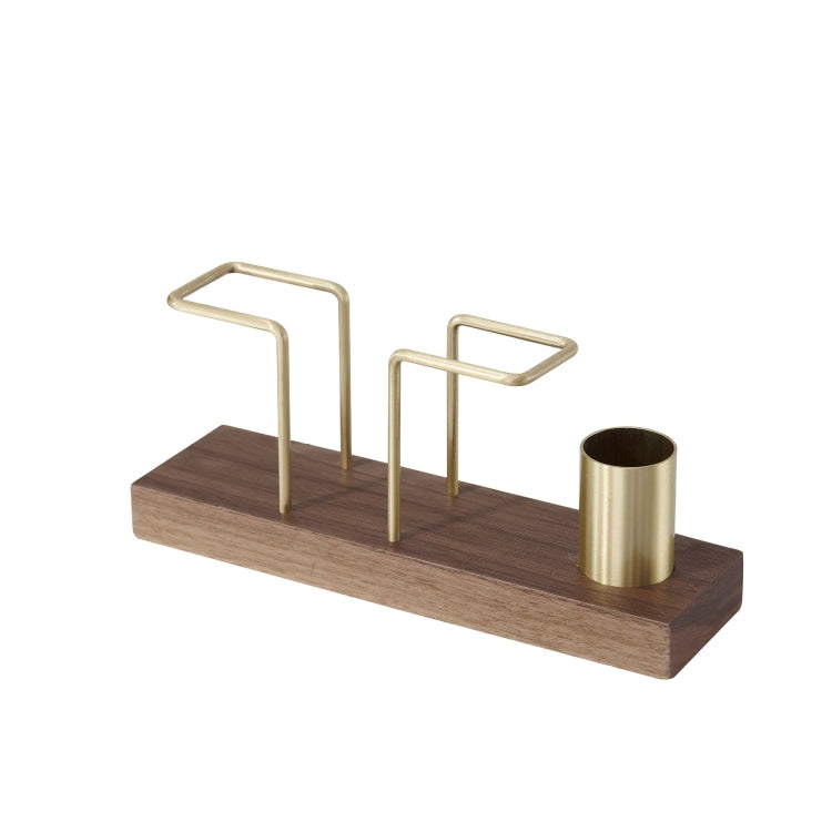 Beech Wood A Type  Vertical Napkin Holder Dining Restaurant Kitchen Table Decor For Paper Napkins, Mail, Bills