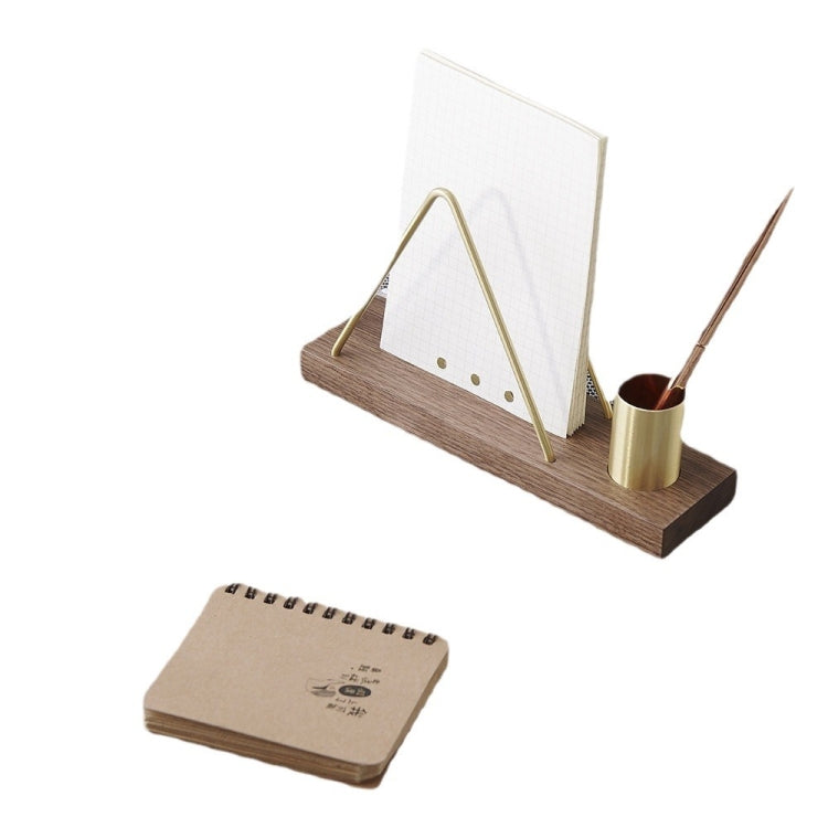 Beech Wood Short Type Vertical Napkin Holder Dining Restaurant Table Decor For Paper Napkins, Mail, Bills