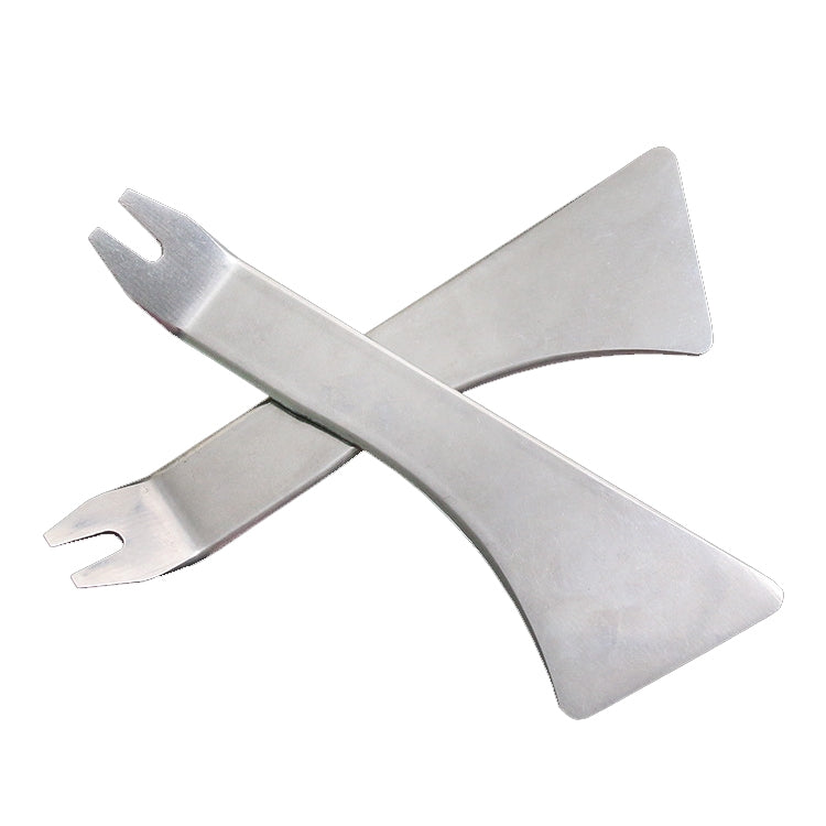 Stainless Steel Car Interior Pry Board Speaker and Door Disassembly Screwdriver Tool - Dual-use