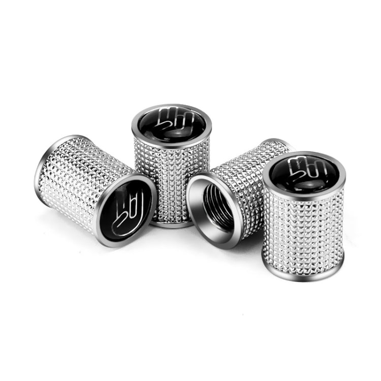 4pcs /Set Zinc Alloy Car Tire Modified Valve Cap