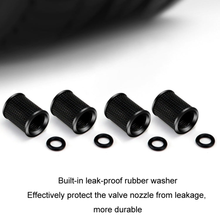 4pcs /Set Zinc Alloy Car Tire Modified Valve Cap