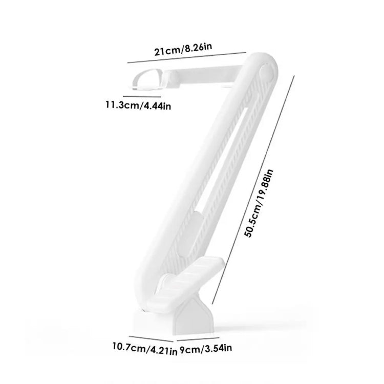 Foot Pedal Toilet Lid Lifter Touch Free Anti-dirty Toilet Seat Lifter Fits Most Toilets