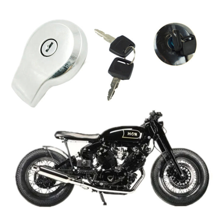For Yamaha Virago/XJ650/XJ750 Fuel Tank Cap Lock - With Keys