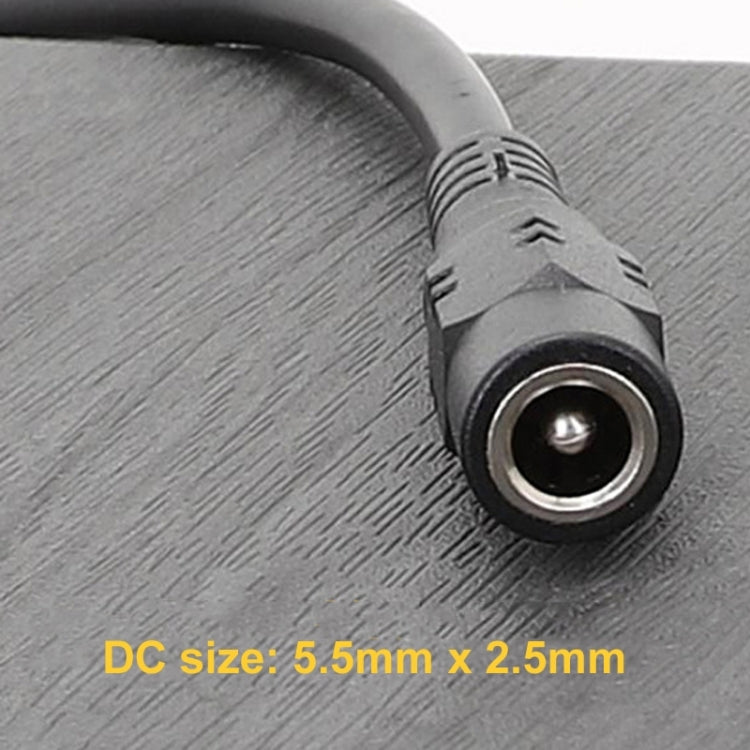 Adapter DC 5.5 x 2.5mm To Hard Disk Power Supply Cable, Model: DC To 4Pin One To Two