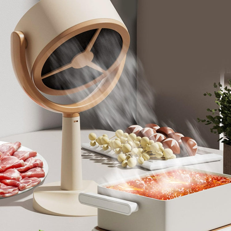 Charging Small Desktop Range Hood Mini Portable Desktop Range Hood