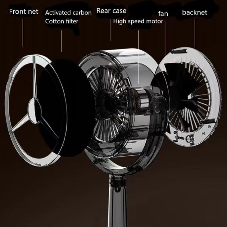 Charging Small Desktop Range Hood Mini Portable Desktop Range Hood
