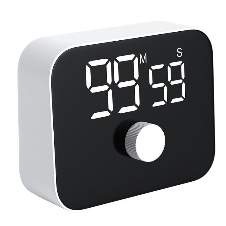 YS LED Rotating Timer IlSent Kitchen Time Manager - White