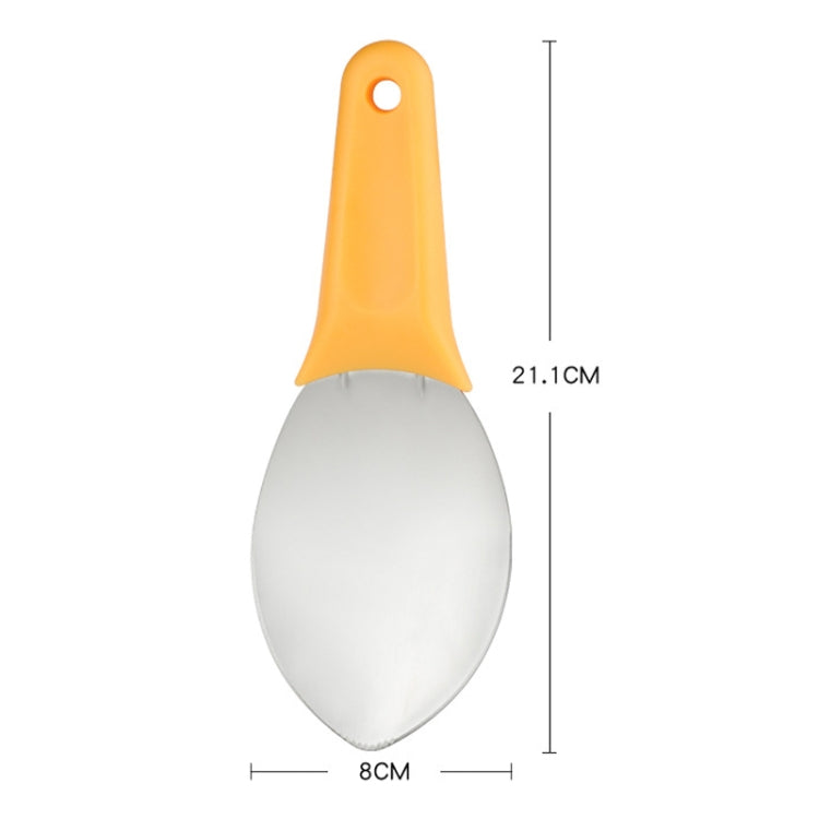 Mango Slicing and Dicing Tool Multifunctional Stainless Steel Fruit Peel Separator - 1pcs