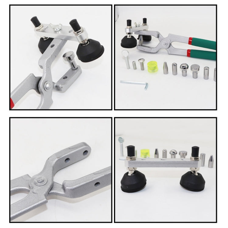 Car Dent Repair Crimping Pliers Door Edge Dent Repair Tool - Silver