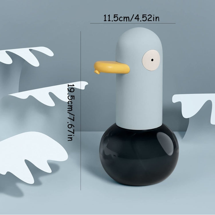 Cute Duck Automatic Foam Soap Dispenser Rechargeable Touchless Hand Washing Machine For Bathroom Kitchen - Yellow