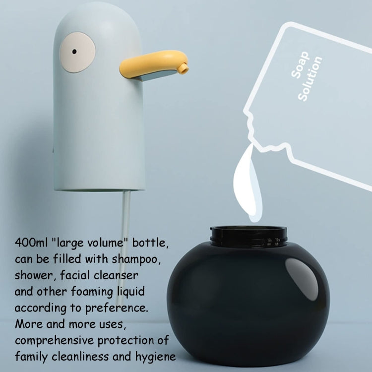 Cute Duck Automatic Foam Soap Dispenser Rechargeable Touchless Hand Washing Machine For Bathroom Kitchen - Yellow