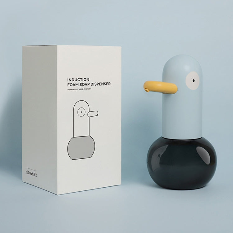 Cute Duck Automatic Foam Soap Dispenser Rechargeable Touchless Hand Washing Machine For Bathroom Kitchen - Yellow