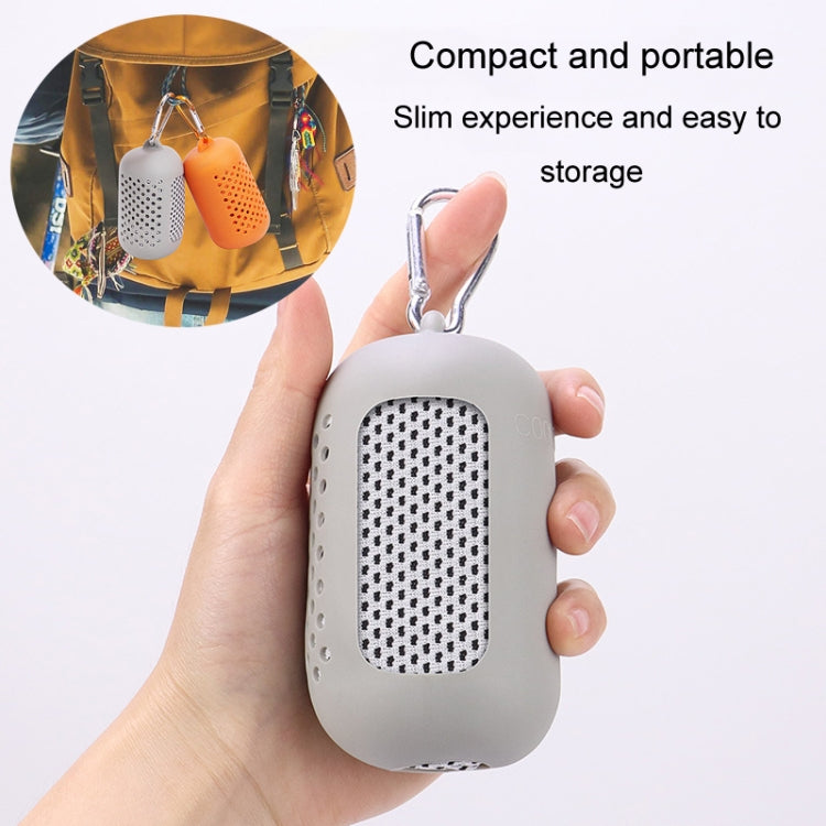 Sports Towel Set Travel Portable Quick Dry Cold Feeling Towel With Silicone Sleeve Storage Bag, Size: 30x80cm
