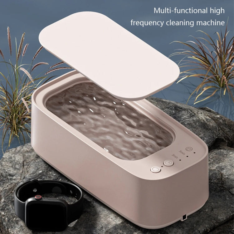 Electrical Ultrasonic Cleaner 3-speed Timing Jewelry Watches Braces Eyeglasses Cleaning Device