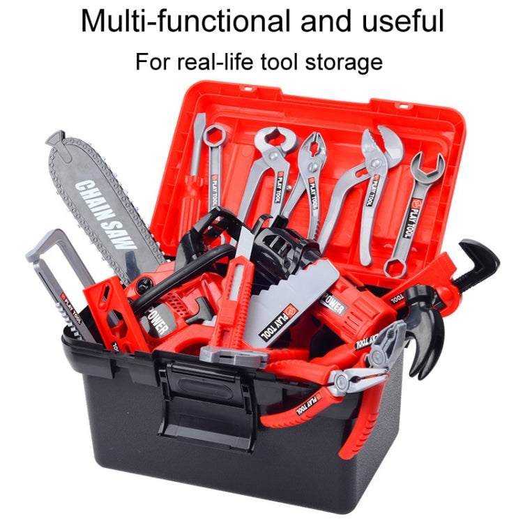 68pcs / Set Children Simulation Repair Toolbox Pretend Play Toy Set