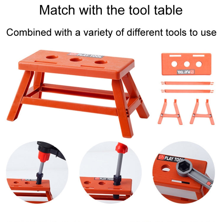 55pcs / Set Children Simulation Repair Toolbox Pretend Play Toy Set