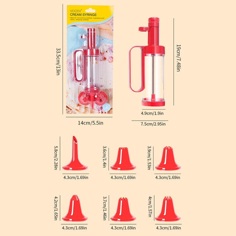 Cookie Biscuit Mold Decorator Set Baking Decoration Nozzle Tools