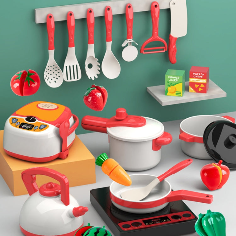 60pcs / Set Children Simulation Kitchen Cooking Toys Pretend Play Educational Toys Set