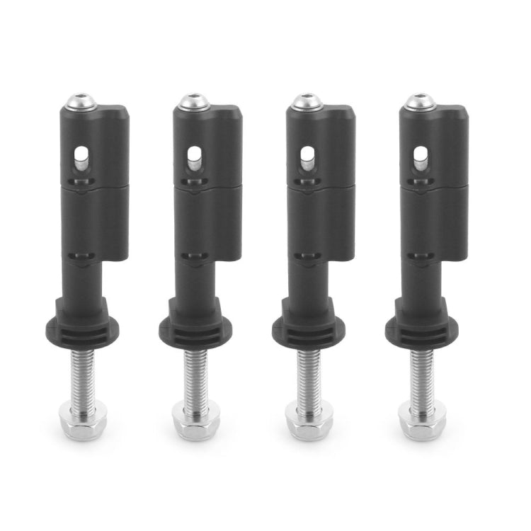 Lockable Anti-Theft Security Mounting Pin Set For MaxTrax MKII - Black