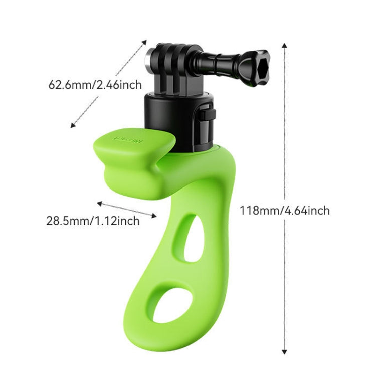 TELESIN TLQ-005 Elastic Quick Release Stand Multi-functional Fixed Silicone Strap Accessories