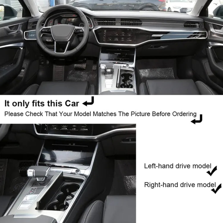 For Audi A6L 15W Car Cigarette Lighter Magnetic Wireless Charger, For Left And Right Driving