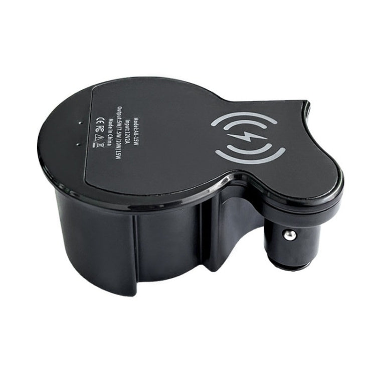 For Audi A8 Car Cigarette Lighter Mobile Phone Wireless Charger, For Left And Right Driving