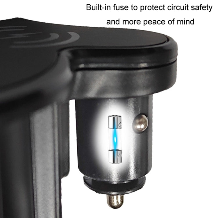 For Audi A8 Car Cigarette Lighter Mobile Phone Wireless Charger, For Left And Right Driving