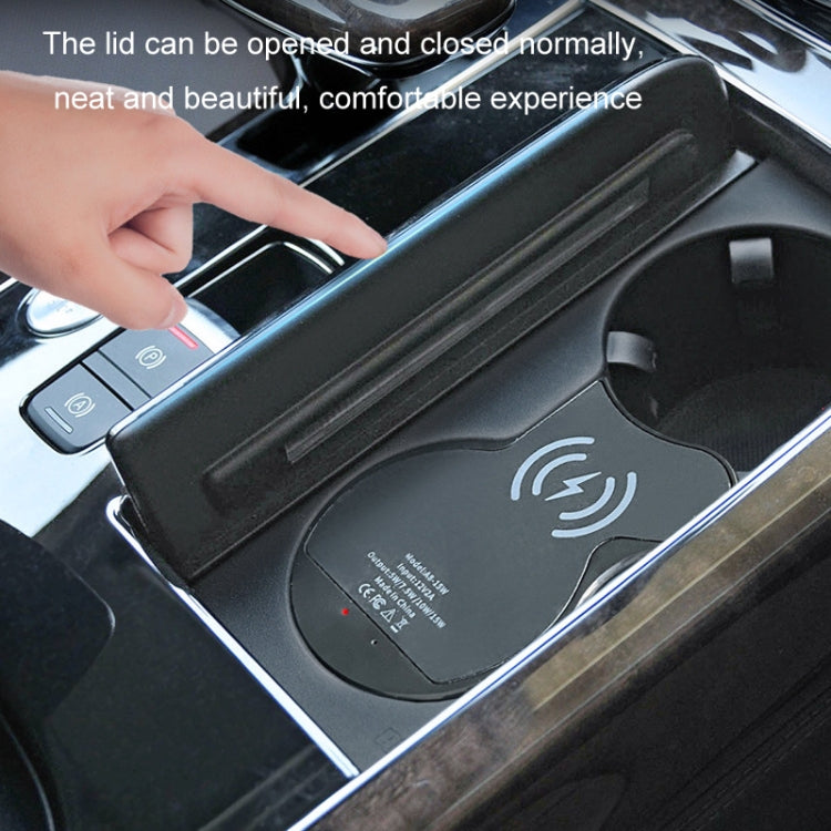 For Audi A8 Car Cigarette Lighter Mobile Phone Wireless Charger, For Left And Right Driving