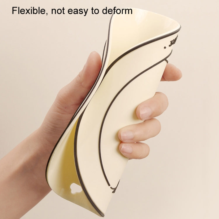 Anti-scald Table Heat Insulation Mat Coaster Simple Lines Greaseproof Non-slip Dinner Plate Pad
