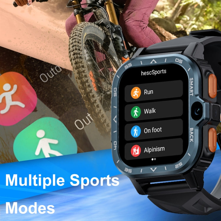 LOKMAT APPLLP 4 MAX 2.02-inch Android 8.1 Full Network Wifi Card Bluetooth Smart Watch