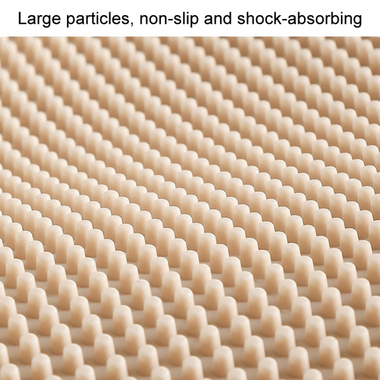 PVC Heat Insulation Table Mat Bar Coaster Kitchen Restaurant Thickened Non-Slip Drainage Mat, Size: 41.3x31.1cm