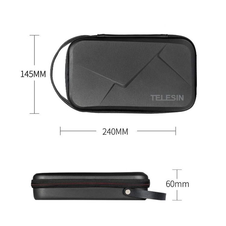 TELESIN GP-PRC-278 Sports Camera Universal Storage Bag - Upgraded Version