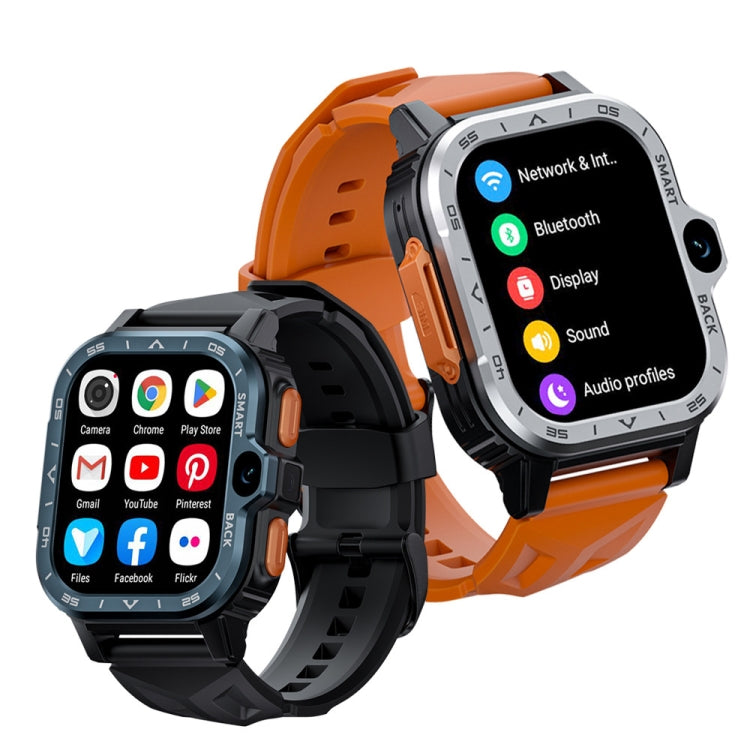 LOKMAT APPLLP 4 MAX 2.02-inch Android 8.1 Full Network Wifi Card Bluetooth Smart Watch